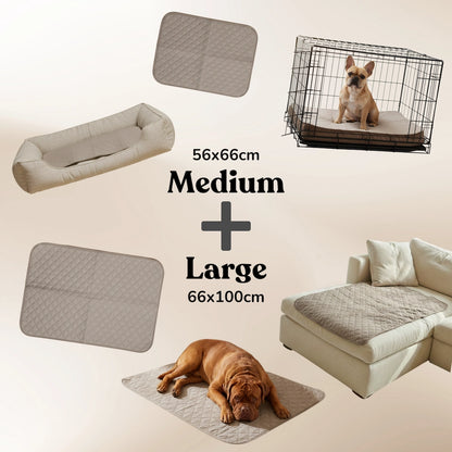 Ease Mat - Premium Washable Pet Pad Multi-Size Bundles