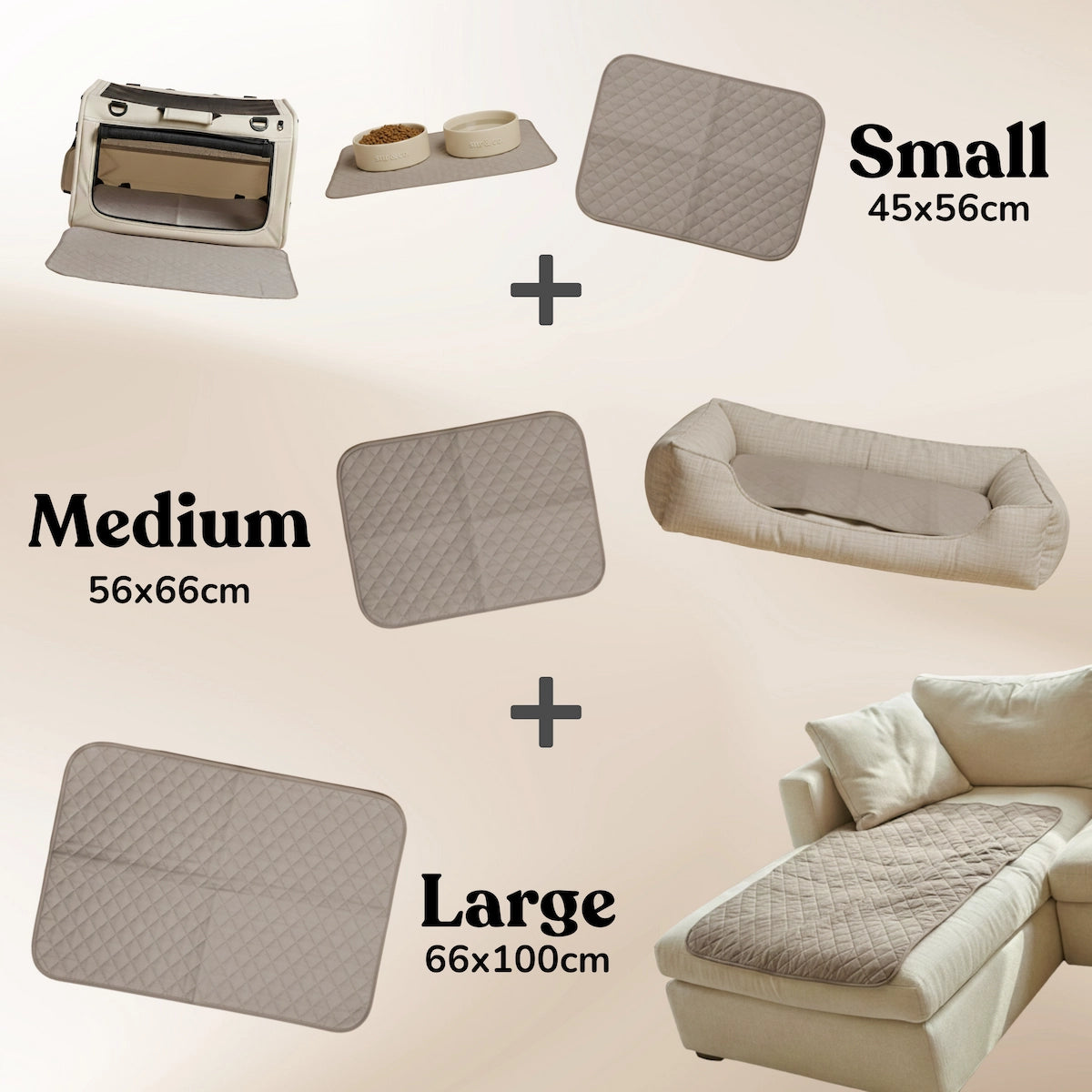 Ease Mat - Premium Washable Pet Pad Multi-Size Bundles